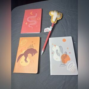 4 pc New Cactus Pen & Journal Set NWT